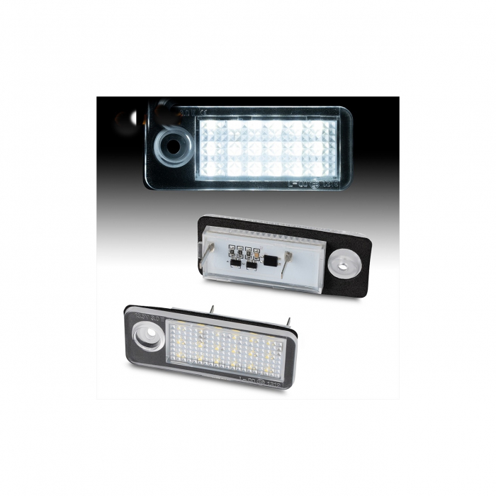 Set 2 lampi LED numar compatibila AUDI [1]
