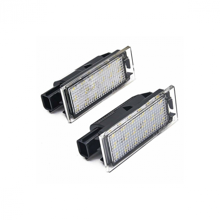 Set 2 lampi LED numar compatibila DACIA Logan II Facelift 2016-2020 [2]