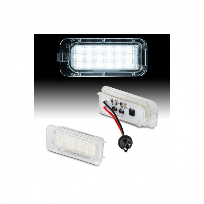 Set 2 lampi LED numar compatibila Ford [4]