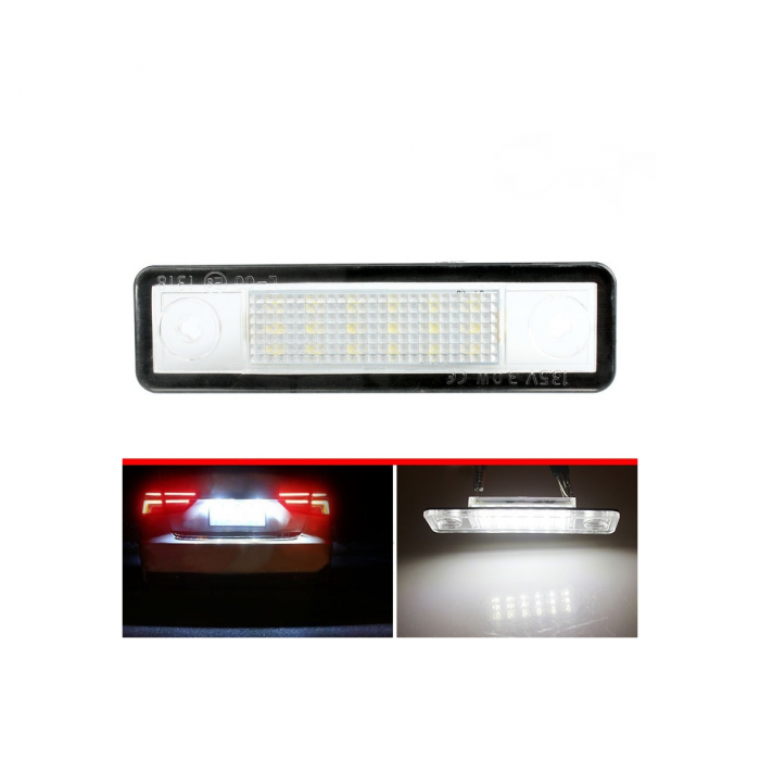 Set 2 lampi LED numar compatibila Opel [3]