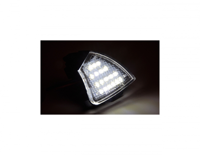 Set 2 lampi LED oglinda lumina exterioara compatibil VW [2]