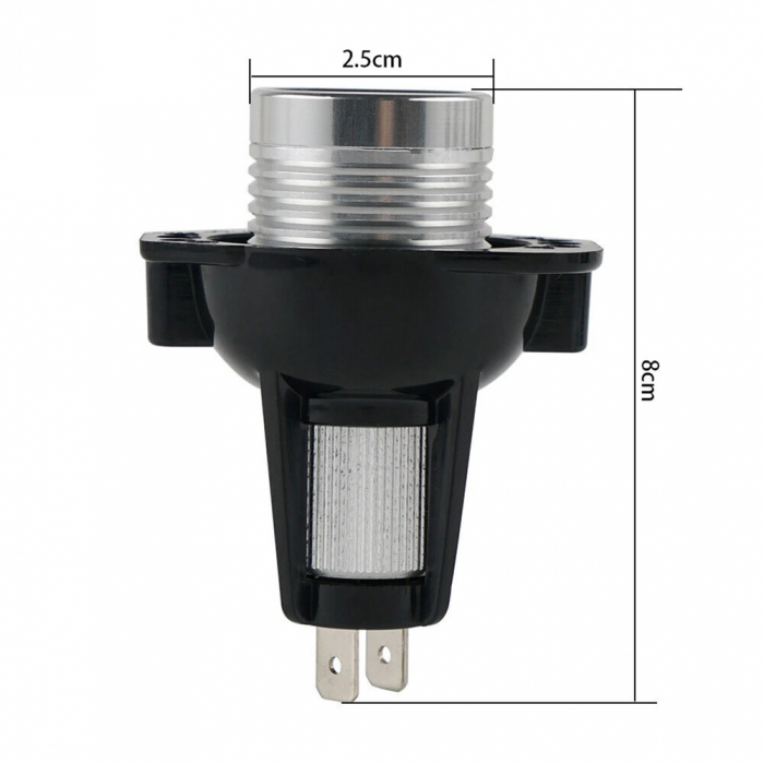 Set 2 LED becuri Angel Eyes, 12V pentru BMW E90 E91 cu Canbus [8]