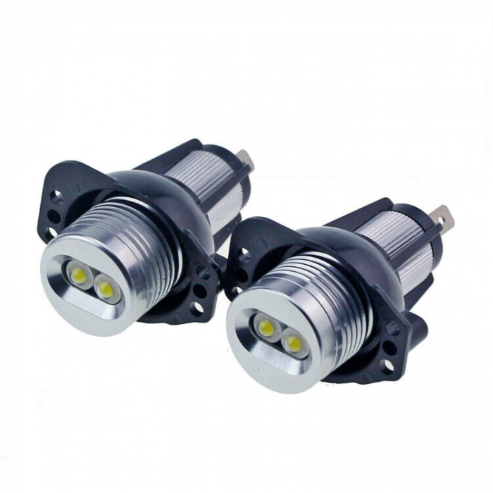 Set 2 LED becuri Angel Eyes, 12V pentru BMW E90 E91 cu Canbus [10]