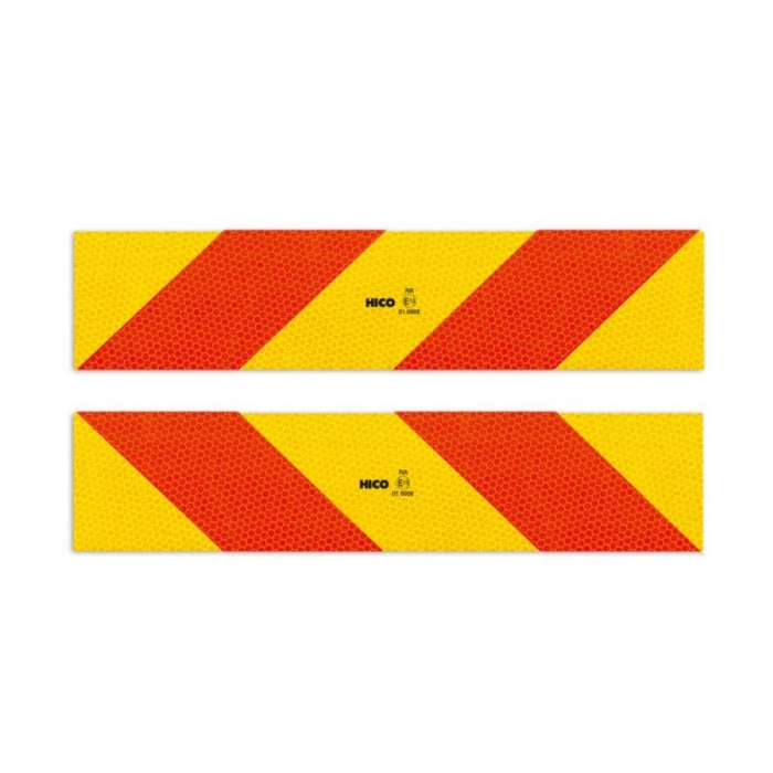 Set 2 Placute Reflectorizante 565X132Mm Aluminiu [1]