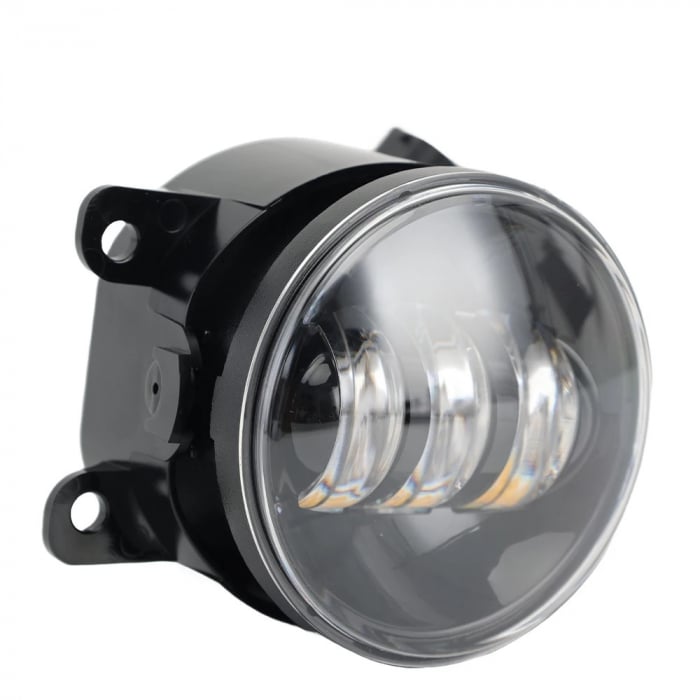 Set 2 proiectoare ceata LED Dacia, Renault, Ford, Citroen, Suzuki, lumina alba, diamentru Ø91 mm 12V, carcasa aluminiu, mufa H8/H11 [3]