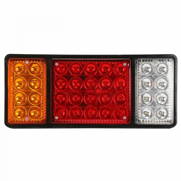 Set 2  Lampi Spate Auto LED  Universale, 4 Functii, Remorca, Camion, Trailer, 12V [10]