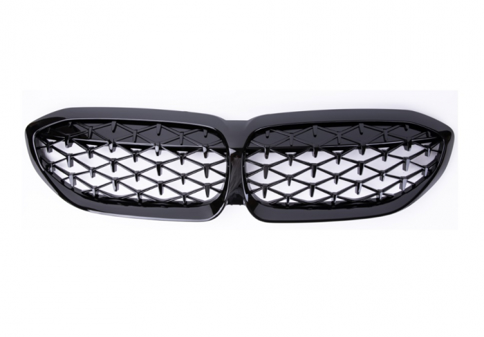 Set  Grile Centrale Pentru 2019-2021 BMW Seria 3 G20 Sedan (Toate modelele) Pentru Seria 3 G21 Touring, G28 Sedan [2]