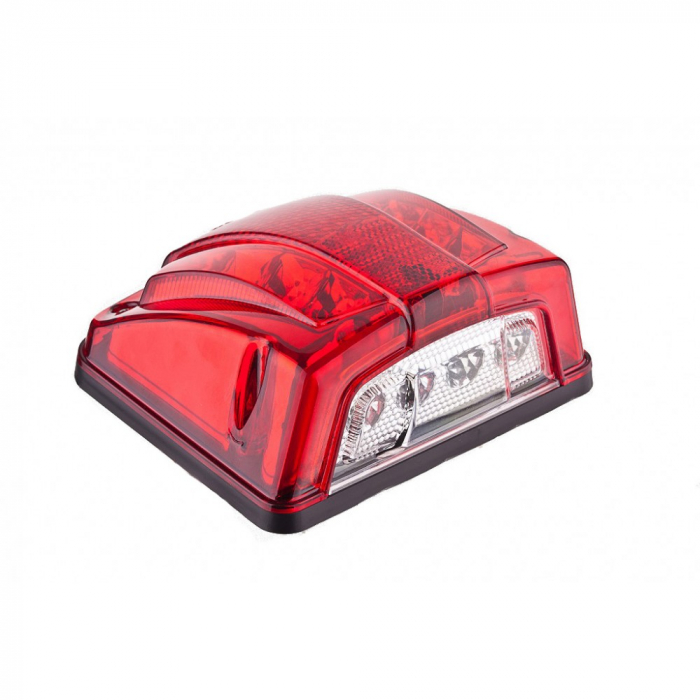 Set Lampi LED numar  8 Leduri Rosu Pentru Gabarit , 12v-24v [4]