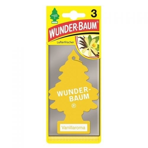 Set 3 Bucati Odorizante Auto Bradut Wunder-Baum Vanillaroma [1]