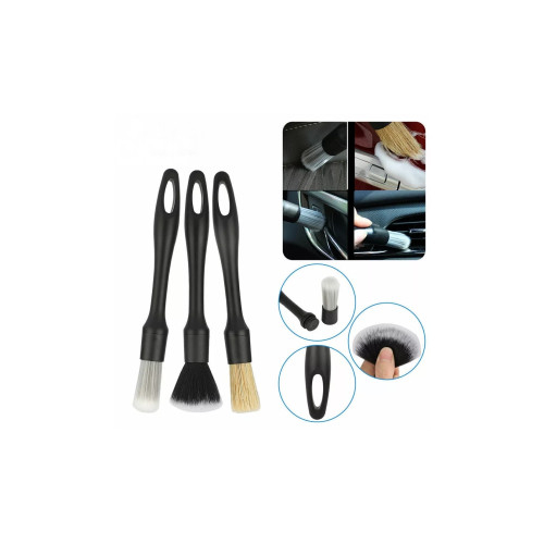 Set 3 Pensule detailing / curatare interior auto Premium [7]