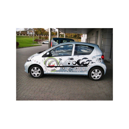Set 4 bandouri usa compatibil Toyota Aygo 2005-2013 Hatchback [3]