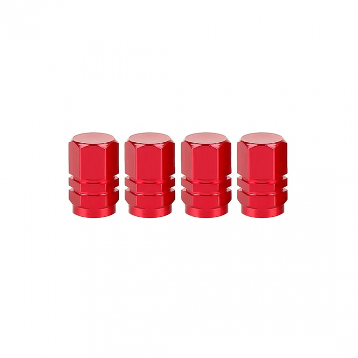Set 4 capace valva din metal diverse culori [2]