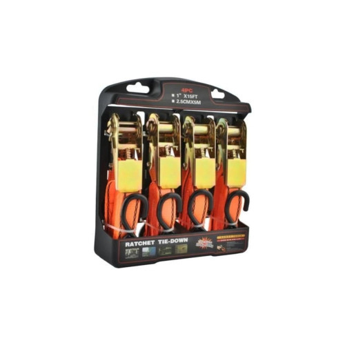 Set 4 chinghi de fixare - ancorare, rezistenta maxima 600-700 kg, [1]