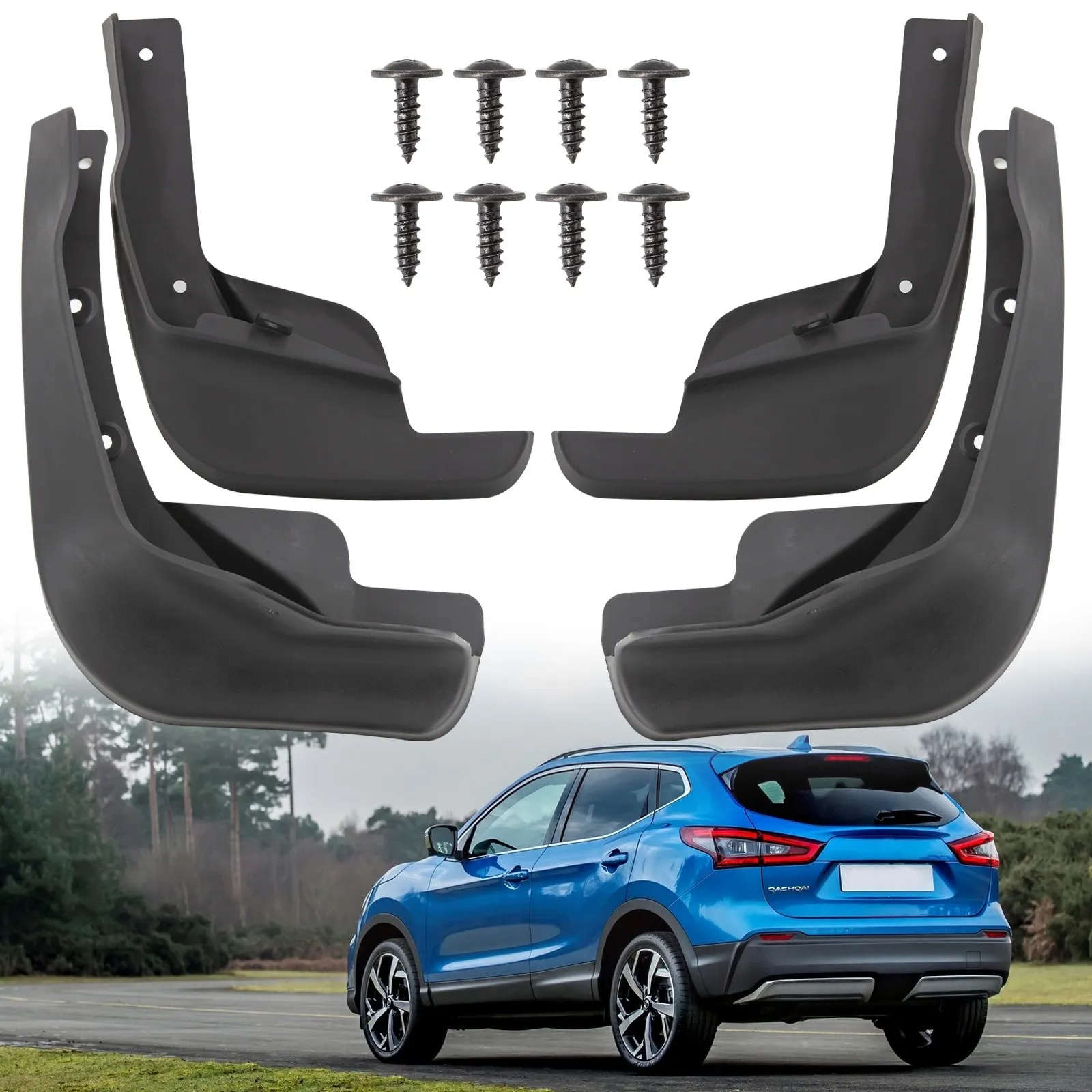 Set Aparatori noroi compatibile Nissan Qashqai 2014-2019 [1]