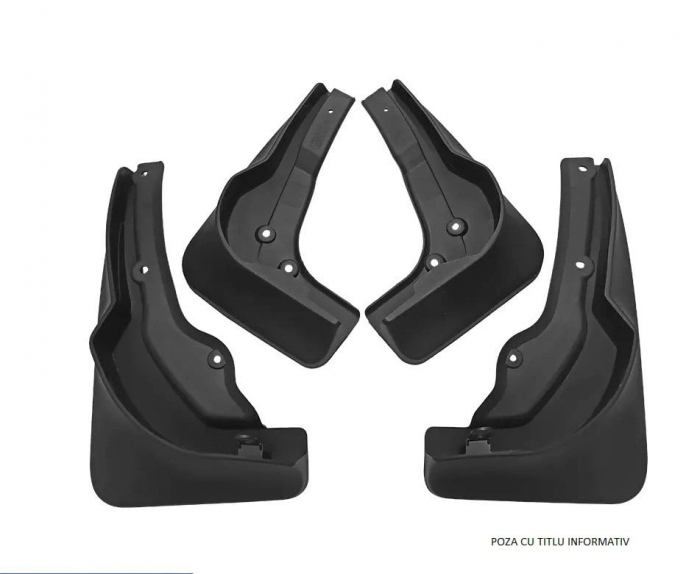 Set Aparatori noroi dedicate Mercedes GLC (2015-2017) echipat cu praguri [1]