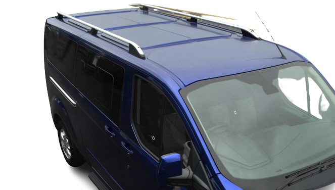 Set bare portbagaj longitudinale compatibile Ford CUSTOM scurt (2012-2019) [2]