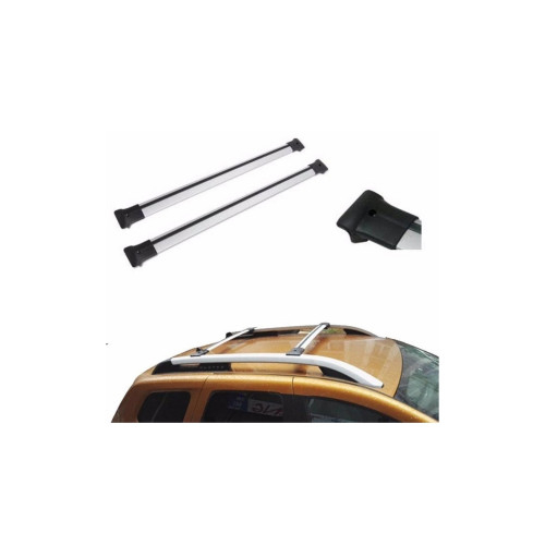 Set bare portbagaj transversale aluminiu compatibile Dacia Duster III 2024-2025 [1]