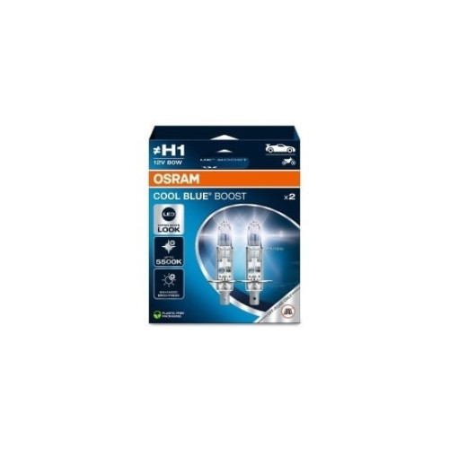 Set bec Osram H1Cool Blue Intense 100% 12V 55W [1]