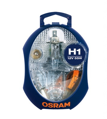 Set Becuri Auto De Rezerva 12V H1 Osram [1]