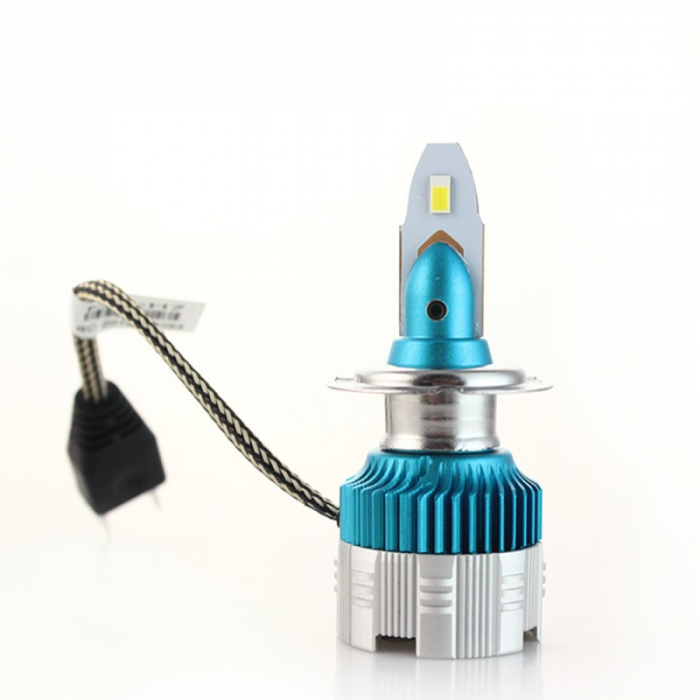 Set becuri H7 Led 12-24V 6500K Alb Rece 80W 8.000LM [5]