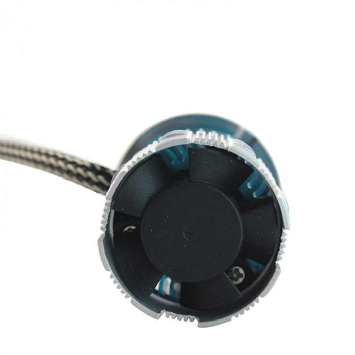 Set becuri H7 Led 12-24V 6500K Alb Rece 80W 8.000LM [3]