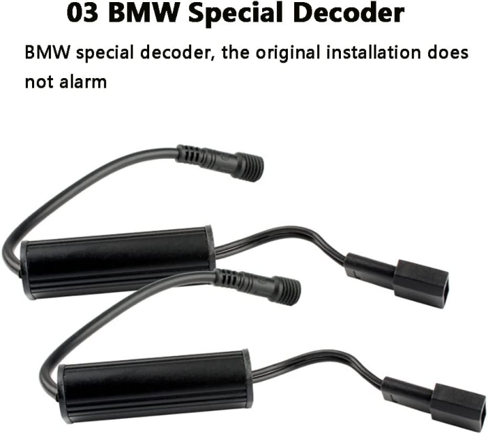 Set becuri LED Angel Eyes pentru BMW - CANBUS, lumina alba rece, Plug & Play [5]