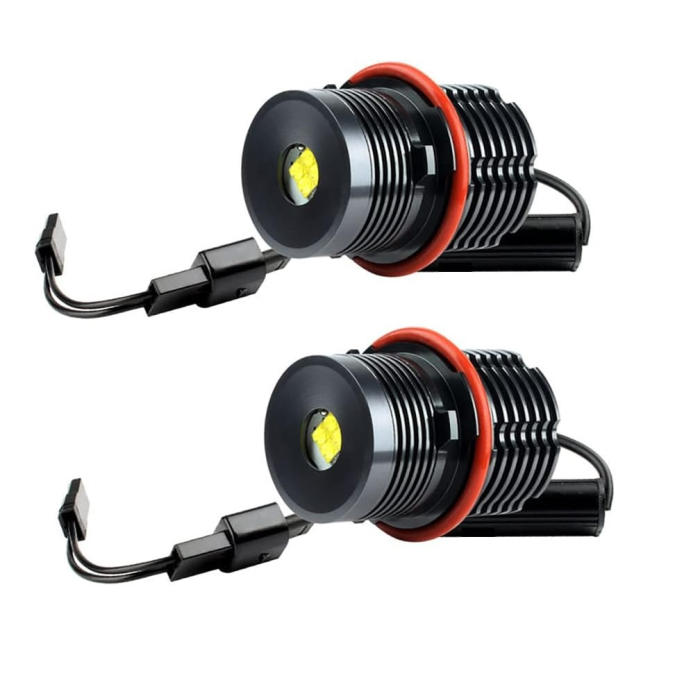 Set becuri LED Angel Eyes pentru BMW - CANBUS, lumina alba rece, Plug & Play [10]