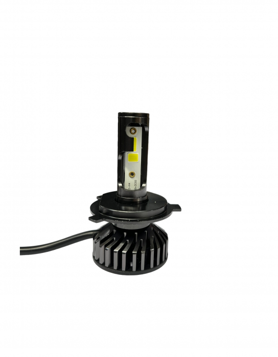 Set Becuri LED H4 2 faze 28W 9600 Lumen 6000k 12-24V CANBUS [2]