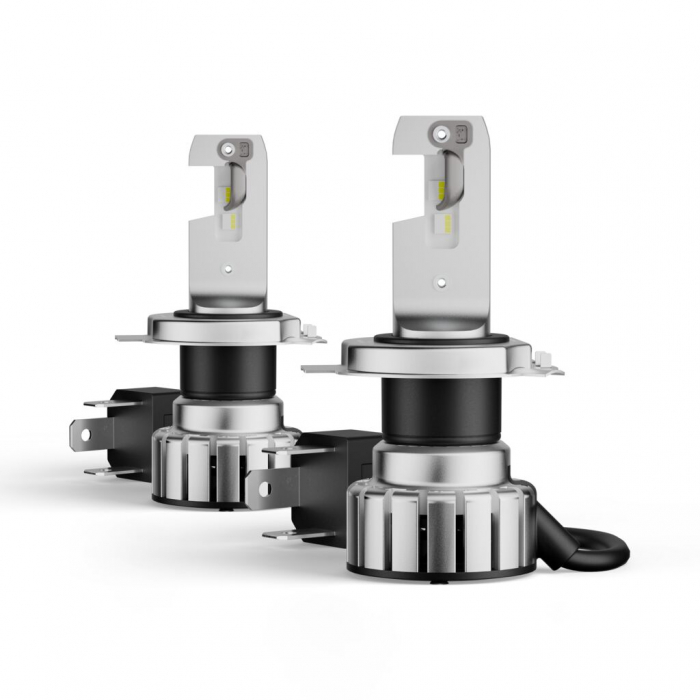 Set becuri LED H4 6000K Omologate RAR Night Breaker LED Smart +330%  BLISTER [5]