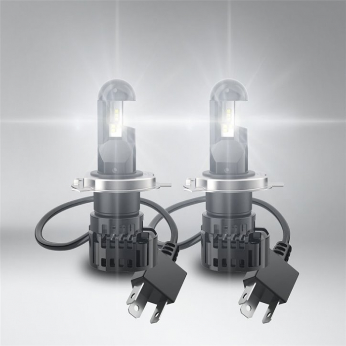 Set becuri LED H4 6000K Omologate RAR Night Breaker LED GEN 2 [2]