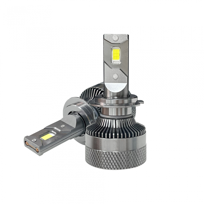 Set becuri LED H7, 12V și 200W, 17000lm pentru faruri Canbus fără erori, 6000K [2]
