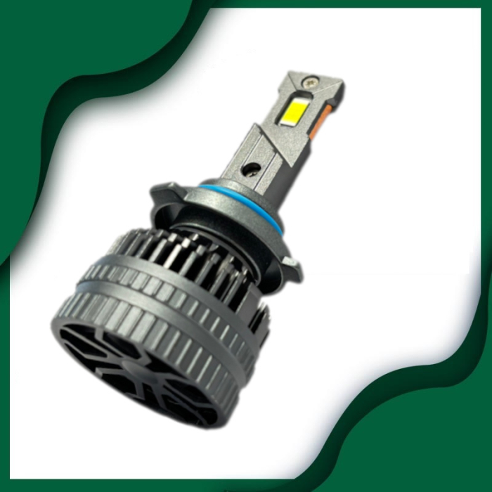 Set becuri LED HB4 - 12V-24V, 60W, 6500LM, 6000K, CANBUS fara erori [5]