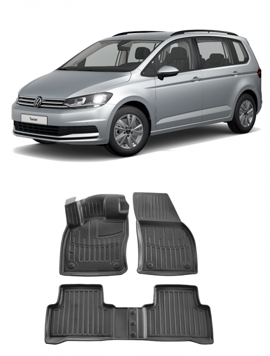Set Covorase Auto Cauciuc Umbrella Pentru Volkswagen Touran II (2015-2020) [1]