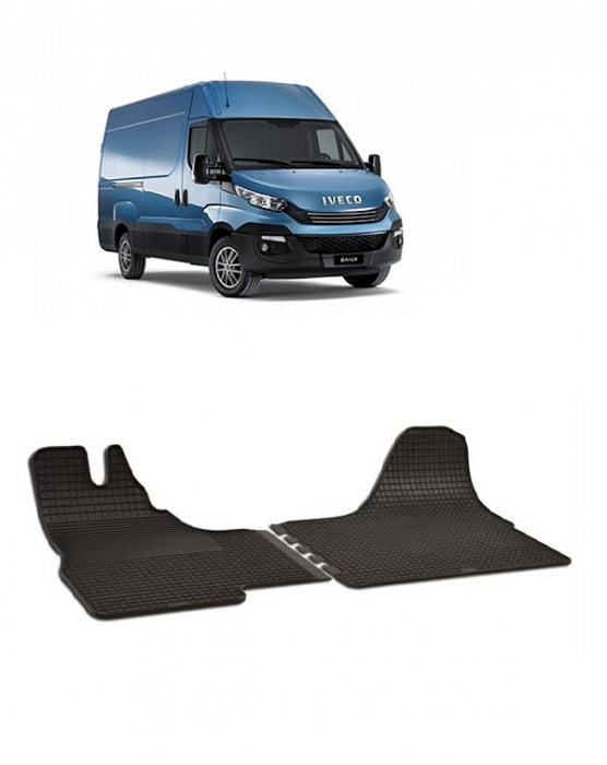 Set covorase auto cauciuc Iveco Daily (2000-2008), (2009-2014) - 2pcs [11]