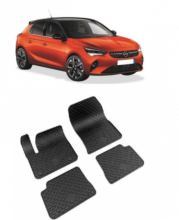 Set Covorase Auto Cauciuc  Opel Corsa-E (2019-2022) [1]