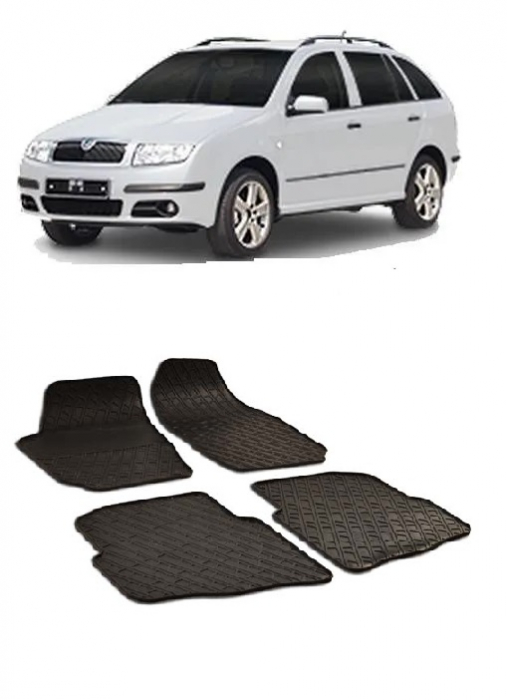 Set covorase auto cauciuc Skoda Fabia (2000-2007) [11]