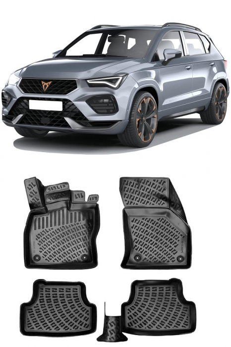 Set Covorase Auto Cauciuc Umbrella Pentru Cupra Ateca 2021-2024 [1]