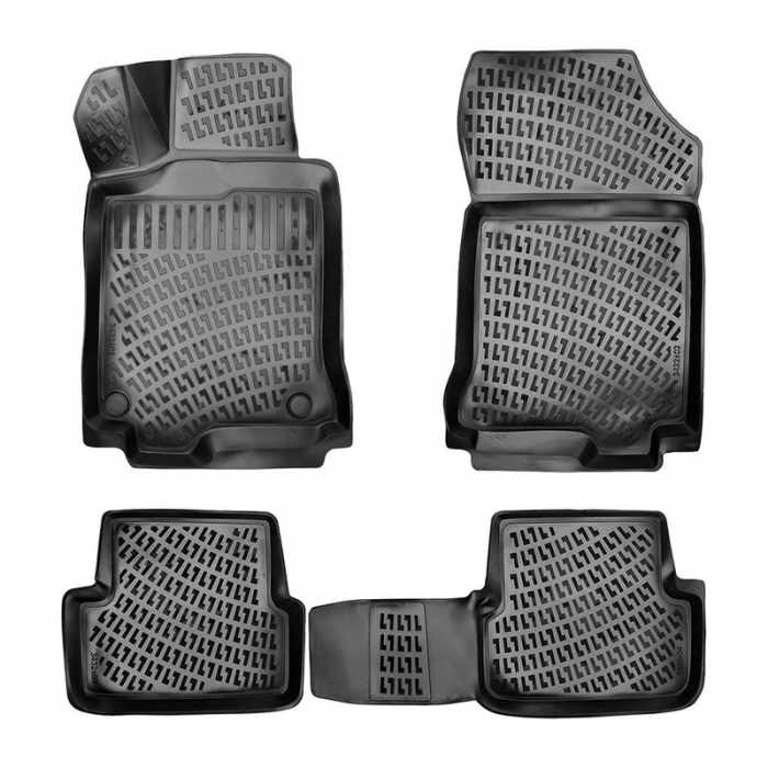 Set Covorase Auto Cauciuc dedicate Reault Laguna III 2007-2015 [1]