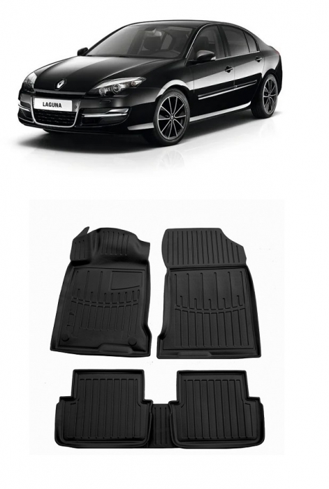 Set Covorase Auto Cauciuc Umbrella Pentru Renault Laguna Iii (T) (2007-2015) [1]