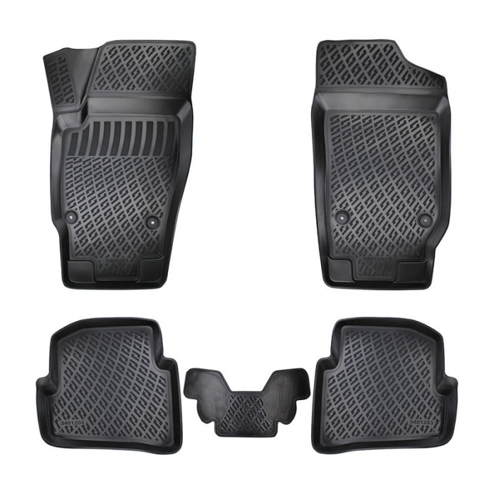 Set Covorase Auto Cauciuc Umbrella Pentru Skoda Fabia I (1999-2007) [1]