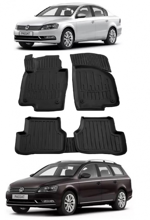 Set Covorase Auto Cauciuc Umbrella Pentru Volkswagen Passat B7 (2010-2014) [1]