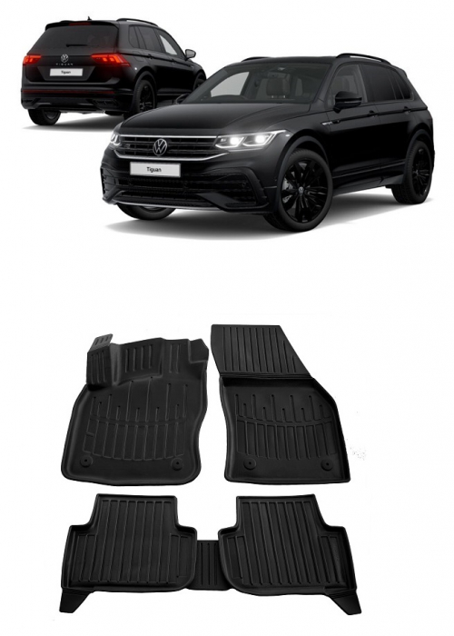 Set Covorase Auto Cauciuc Umbrella Pentru Volkswagen Tiguan II (2015-2024) [1]