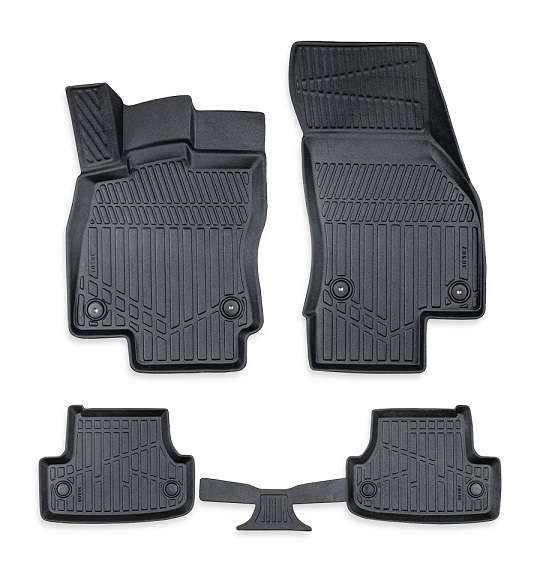 Set covorase auto cauciuc VOLKSWAGEN T - ROC 3D (2017 - 2021) - 5 buc [2]