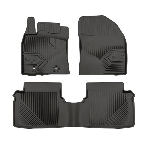 Set Covorase Auto din cauciuc Tavita Premium 3D TOYOTA AVENSIS III (2009-2018) [3]