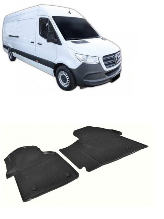 Set Covorase cauciuc tavita compatibile Mercedes Sprinter III W907 2018-2022 [1]