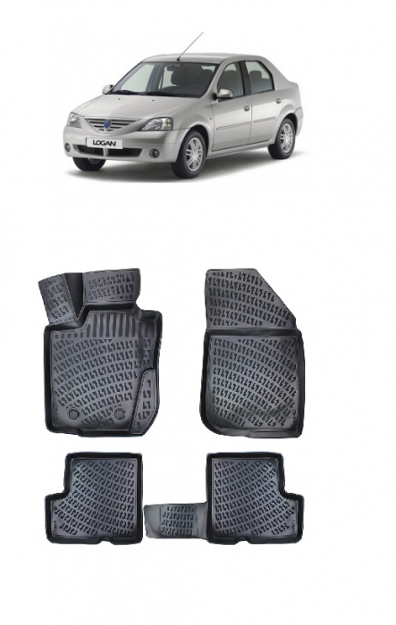 Set covorase cauciuc tip tavita DACIA LOGAN I(2004-2012) [1]