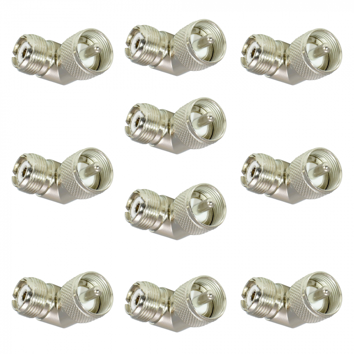 Set cu 10 bucati mufa 90 grade PNI PL tata - PL mama [7]