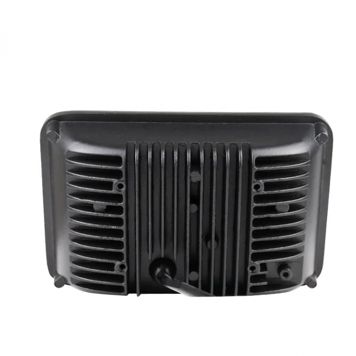 Set de 2 bucăți, LED halogen universal 5 , 12V-24V fază scurtă/lungă cu DRL lumini de zi, semnalizator alb-galben 8000lm pentru ATV, jeep, camion, tractor și altele [8]