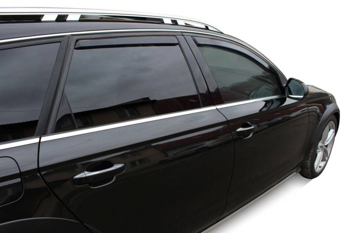Set Paravanturi auto  geamuri fata si spate pentru AUDI A6 C7 (2011-2018) 5 usi COMBI WAGON [5]