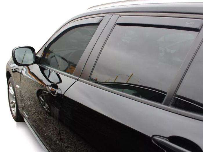 Set Paravanturi auto geamuri fata si spate pentru BMW X1 (E84) 2011-2013 Facelift [4]